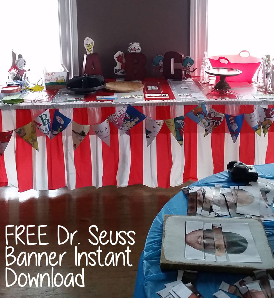 Dr. Seuss Themed Baby Shower