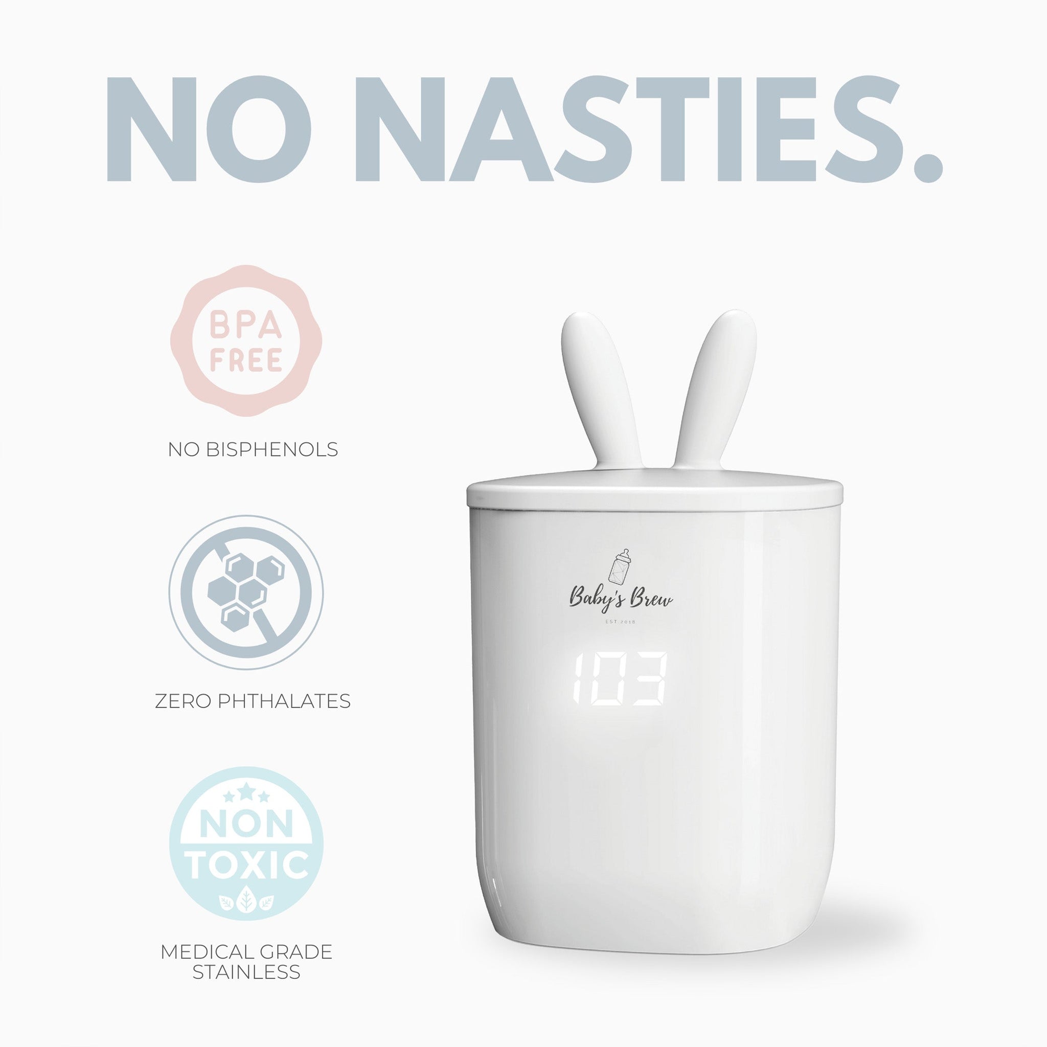Three Little Tots Portable Bottle Warmer Pro Set, another angle
