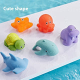 Three Little Tots Baby Bath Toys Turtle Sprinkler Net Fish Catching Shark, additional product photo
