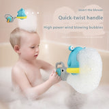 Three Little Tots Bubble Blowing Machine Shark Bathroom Bath Toys, additional view