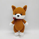 Yarn Bear Doll Wedding Celebration Doll Cute Plush Knitted Toy For Kids As A Gift