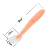 baby silicone spoons feeding dishes Tableware
