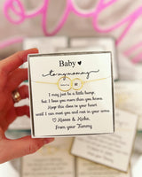 TOP SELLER! Non-Tarnish! New mom baby and me infinity necklace, Congratulations baby gift, pregnancy gift, baby shower & gender reveal gift! NON-Tarnish! 552 FIVE STAR REVIEWS!