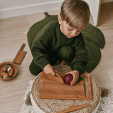 Safe Cutting Board and Knives