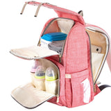 Three Little Tots Canvas Diaper Backpack, additional product photo