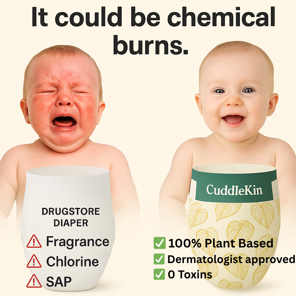 Cuddle-Kin Bamboo Diapers - Guaranteed Rash & Leak Free