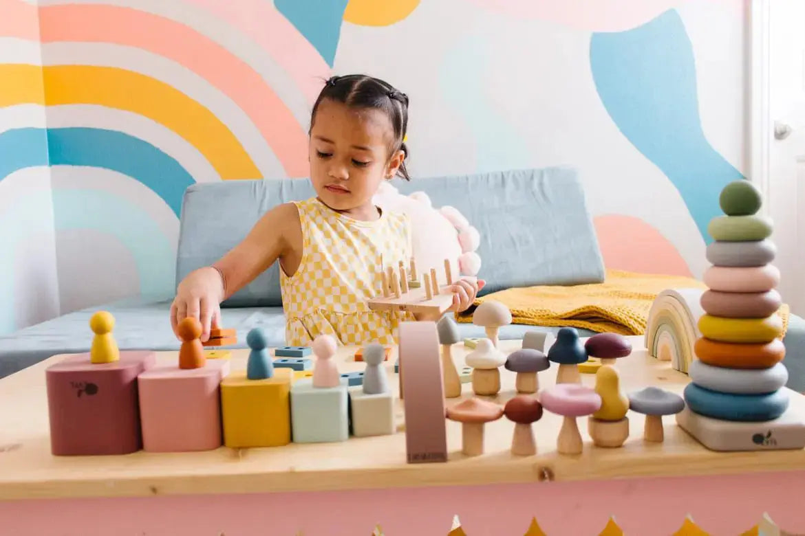 Three Little Tots Lytl Montessori Playroom Bundle 6 Toys Free Shipping, alternate angle
