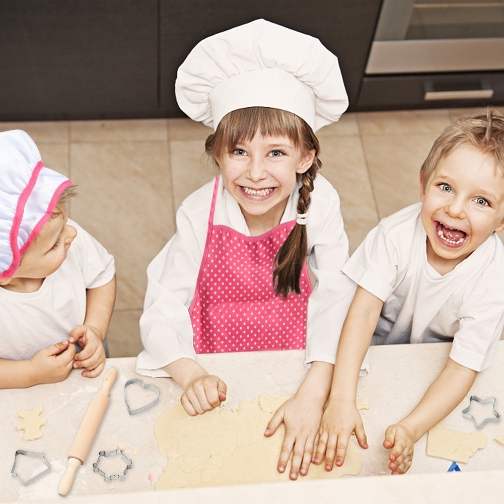Three Little Tots Children's apron cake cooking tools, fourth additional photo
