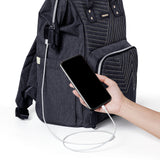 Quilted Diaper Bag Backpack