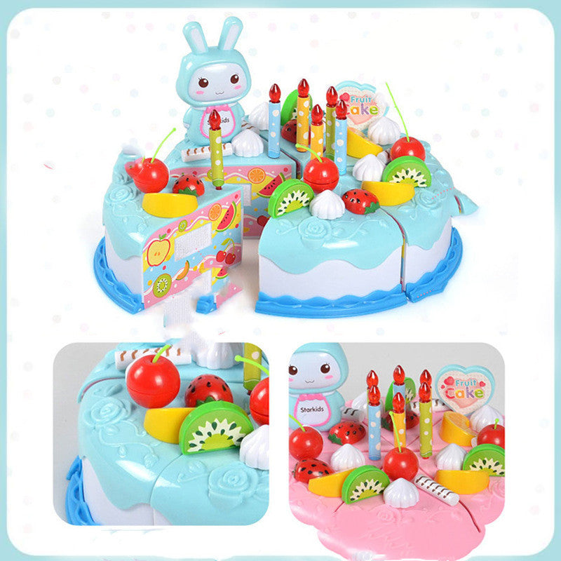 Three Little Tots Children's play house birthday cake toy, additional product photo