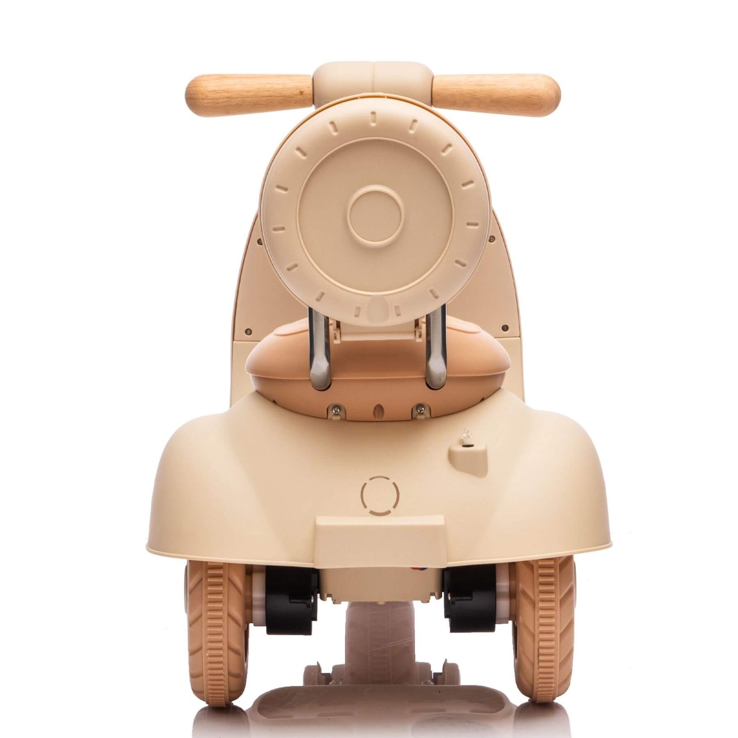 ToyRides Elite 12V Kids Ride On Electric Motorcycle, 1-3 Years, Beige (Open Box)