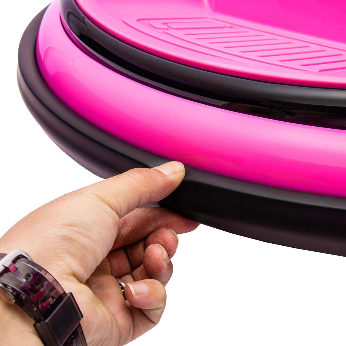 HIFINE 12V Ride On Bumper Car for Kids, 1.5-5 Years Old, Pink