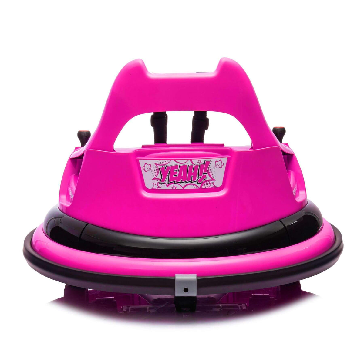 HIFINE 12V Ride On Bumper Car for Kids, 1.5-5 Years Old, Pink