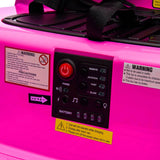 HIFINE 12V Ride On Bumper Car for Kids, 1.5-5 Years Old, Pink