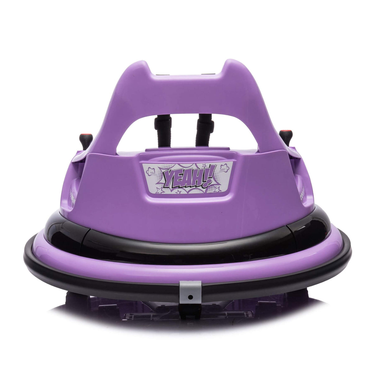 HIFINE 12V Ride On Bumper Car for Kids, 1.5-5 Years Old, Purple