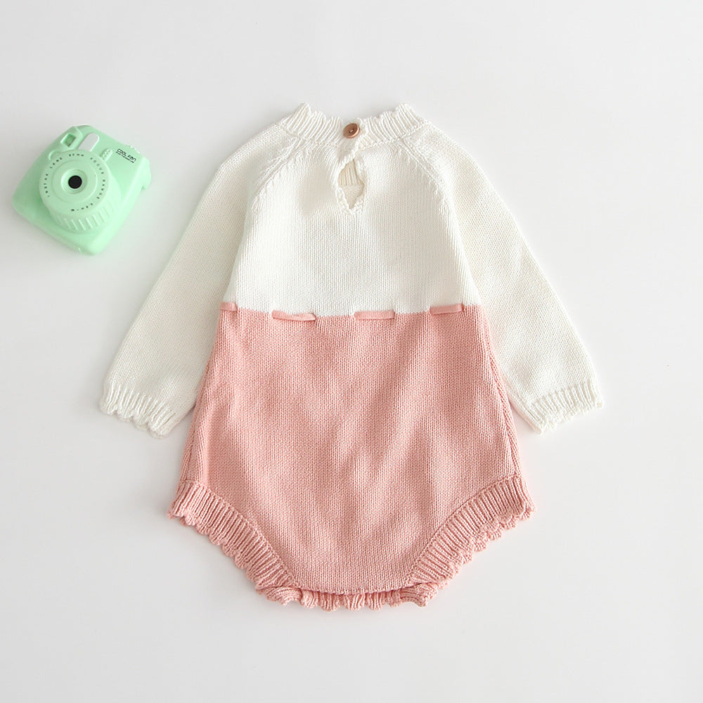 Three Little Tots Baby knitted jumpsuit, additional product photo