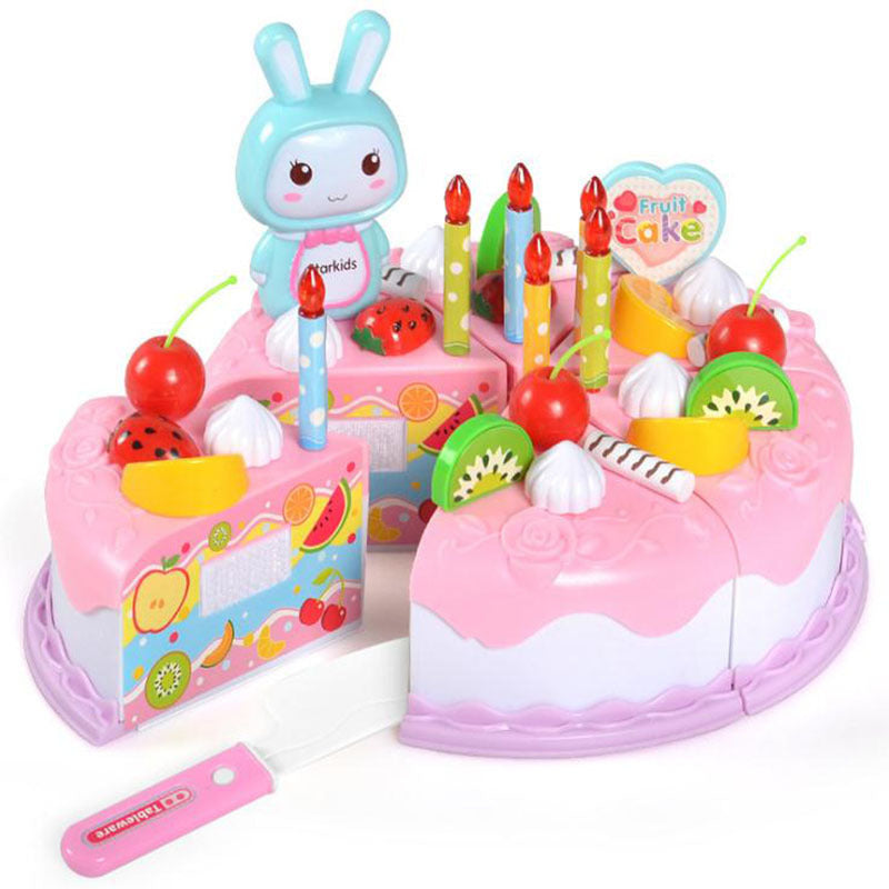 Three Little Tots Children's play house birthday cake toy
