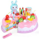 Three Little Tots Children's play house birthday cake toy, in Pink