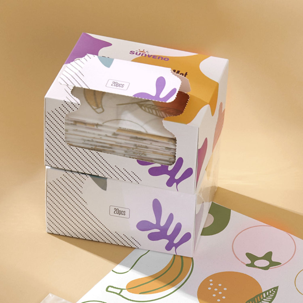 Disposable Placemats for Kids Stick-On