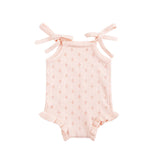 Three Little Tots Baby Knitted Vest Wool Jumpsuit Spring And Autumn, in Pink