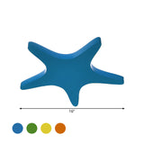 Emily Yellow/Orange/Blue LED Cartoon Star Ceiling Light for Kids Room