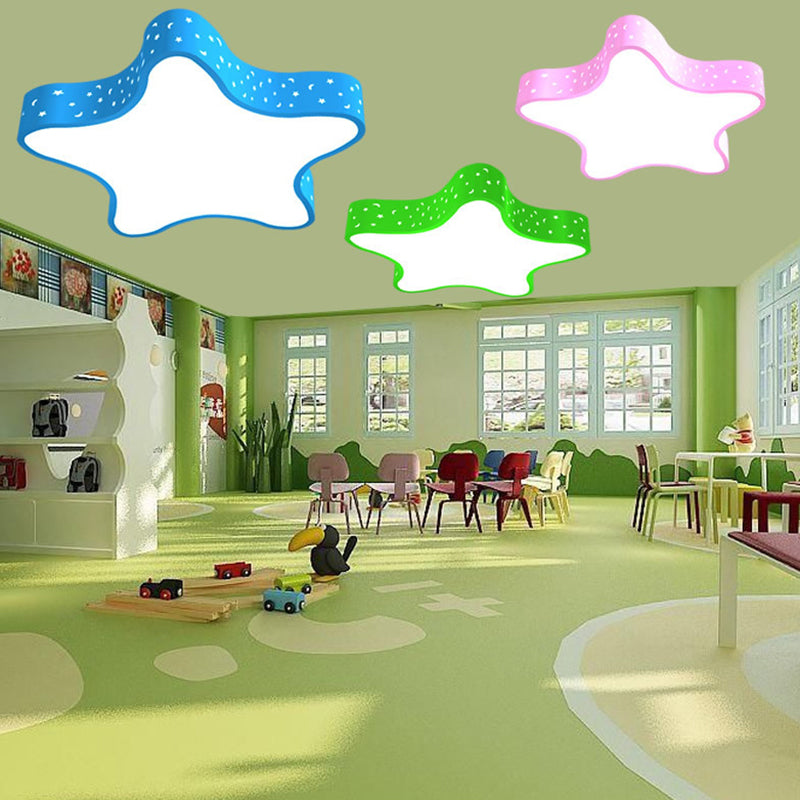 Dazzling Starry Night for Kids: Dimmable LED Ceiling Light
