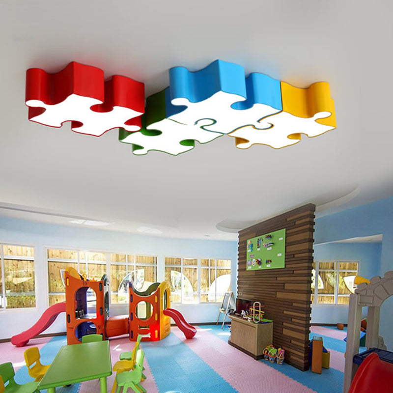 Talia Jigsaw Puzzle Light: Fun and Functional for Kids' Rooms