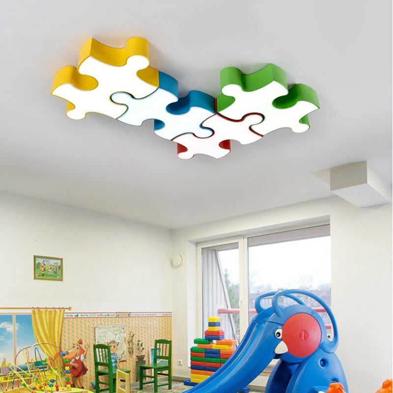 Talia Jigsaw Puzzle Light: Fun and Functional for Kids' Rooms
