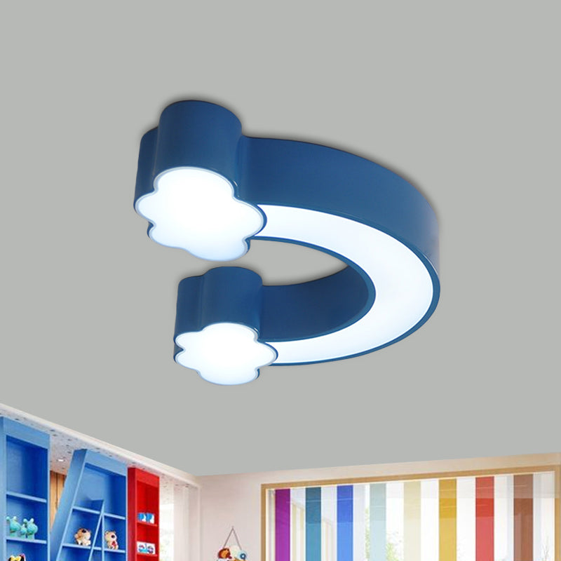 Whimsical Rainbow LED Ceiling Light for Kids