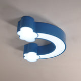 Whimsical Rainbow LED Ceiling Light for Kids