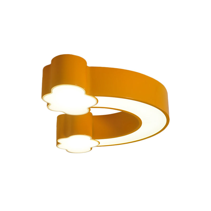 Whimsical Rainbow LED Ceiling Light for Kids