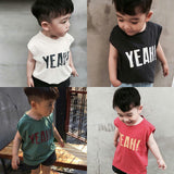 Children's sleeveless muscle t-shirt