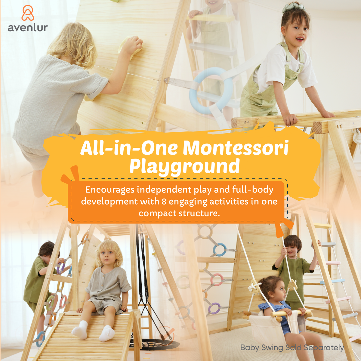Three Little Tots Sweetgum Indoor Sensory Playset X-Large, extra product detail