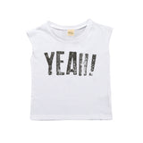 Children's sleeveless muscle t-shirt
