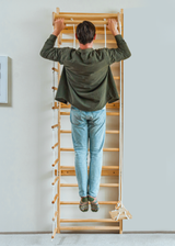 Three Little Tots Betula Swedish Wall Ladder - 79 Height, additional product photo