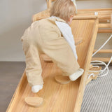 Three Little Tots Neem Swedish Ladder and Rope Wall - 79 Height, another angle