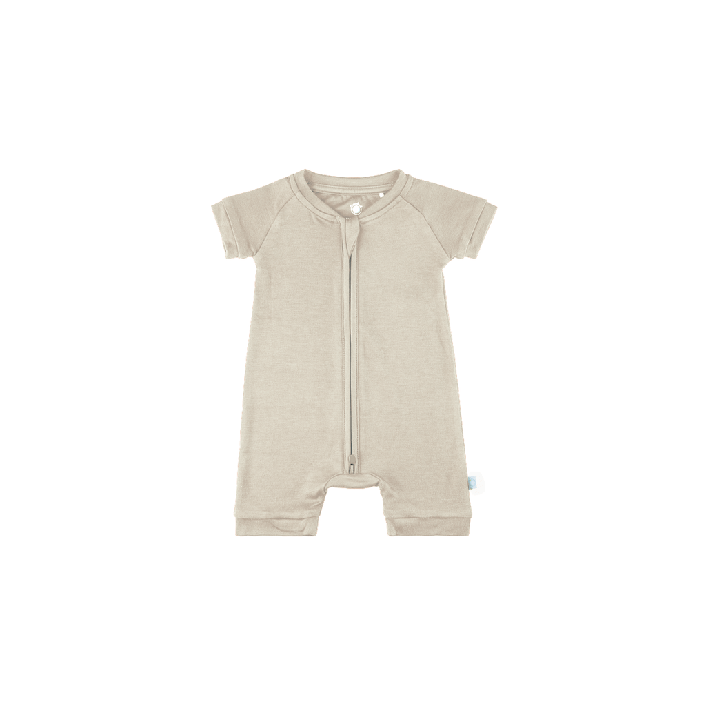 Baby Short-Sleeve Bamboo Romper