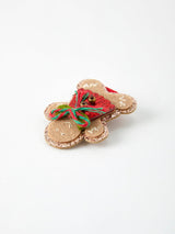 Christmas Gingerbread Girls Hair Clip