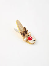 Christmas Elk Girls Hair Clip