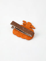 Halloween Pumpkin Girls Hair Clip