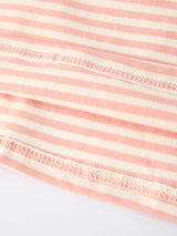 Christmas Tree Smocked Embroidery Stripe Baby Girls Dress
