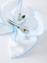 Back-to-school Truck Applique Girls Hairpin 4 Inches/6.25 inches