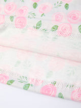 Floral Smocked Petal Peter Pan Collar Dress