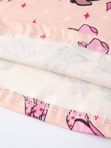 Three Little Tots Western Print Girl Short Sleeve Dress, extra product detail
