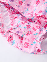 Mommy & Me Baby Girls Romper-Spring Floral Print