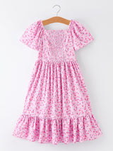 Mommy & Me Adult Dress – Spring Floral Print