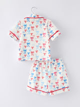 Mommy & Me 4th of july Print Pajama Set