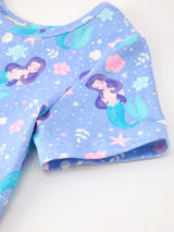 Three Little Tots Ocean Fantasy Twirl Girls Dress, additional view