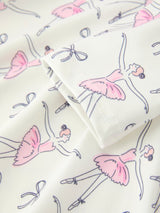 Three Little Tots Fall Ballet Bow Girls Long Sleeve Twirl Dress, extra product detail