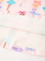 Three Little Tots Fall Colorful Ballet Character Girls Long Sleeve Twirl Dress, extra product detail